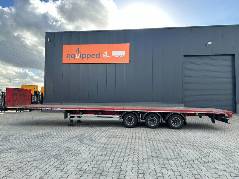 KEL-BERG HEAVY-DUTY MEGA PLATFORM, 1x 40FT / 2x 20FT HECKBÜNDIG, SAF + SCHEIBEBREMSEN, NL Auflieger - Platós félpótkocsi: 2 kép. KEL-BERG HEAVY-DUTY MEGA PLATFORM, 1x 40FT / 2x 20FT HECKBÜNDIG, SAF + SCHEIBEBREMSEN, NL Auflieger - Platós félpótkocsi: 2 kép.