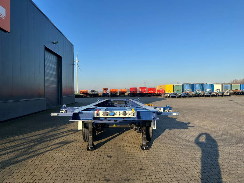 Krone NEW / DIRECT AVAILABLE 20FT ADR-CHASSIS, DISCBRAKES, LIFTAXLE, 2x available - Félpótkocsi cserefelépítményes: 5 kép. Krone NEW / DIRECT AVAILABLE 20FT ADR-CHASSIS, DISCBRAKES, LIFTAXLE, 2x available - Félpótkocsi cserefelépítményes: 5 kép.
