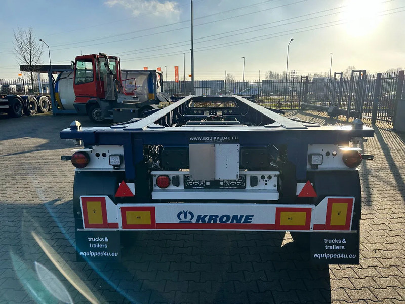 Krone NEW / DIRECT AVAILABLE 20FT ADR-CHASSIS, DISCBRAKES, LIFTAXLE, 2x available - Félpótkocsi cserefelépítményes: 4 kép. Krone NEW / DIRECT AVAILABLE 20FT ADR-CHASSIS, DISCBRAKES, LIFTAXLE, 2x available - Félpótkocsi cserefelépítményes: 4 kép.