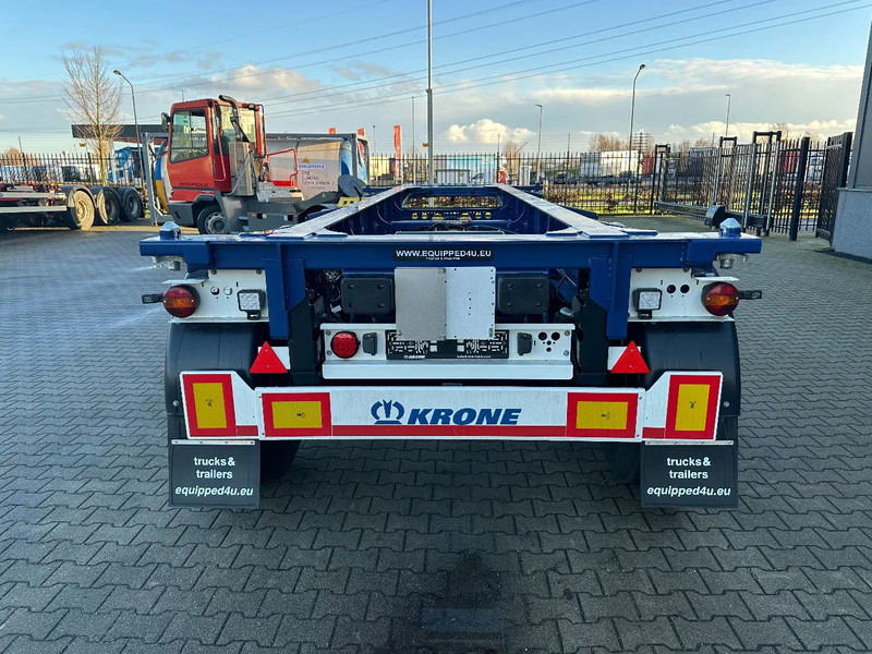 Krone NEW / DIRECT AVAILABLE 20FT ADR-CHASSIS, EMPTY WEIGHT: 3.470kg, DISCBRAKES, LIFTAXLE, 2x available - Félpótkocsi cserefelépítményes: 4 kép. Krone NEW / DIRECT AVAILABLE 20FT ADR-CHASSIS, EMPTY WEIGHT: 3.470kg, DISCBRAKES, LIFTAXLE, 2x available - Félpótkocsi cserefelépítményes: 4 kép.