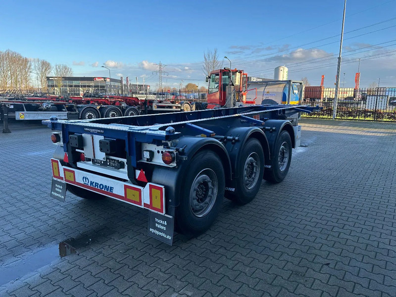 Krone NEW / DIRECT AVAILABLE 20FT ADR-CHASSIS, EMPTY WEIGHT: 3.470kg, DISCBRAKES, LIFTAXLE, 2x available - Félpótkocsi cserefelépítményes: 3 kép. Krone NEW / DIRECT AVAILABLE 20FT ADR-CHASSIS, EMPTY WEIGHT: 3.470kg, DISCBRAKES, LIFTAXLE, 2x available - Félpótkocsi cserefelépítményes: 3 kép.