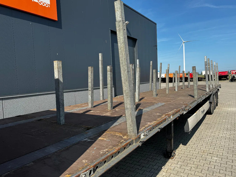 Krone originele platte oplegger met rongpotten + rongen, liftas, schijfremmen, NL-oplegger - Platós félpótkocsi: 5 kép. Krone originele platte oplegger met rongpotten + rongen, liftas, schijfremmen, NL-oplegger - Platós félpótkocsi: 5 kép.