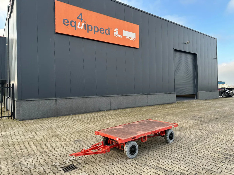 Mafi double-steered and connectable heavy-duty trailers with 6000kg loading capacity, 9x available - Platós pótkocsi: 1 kép. Mafi double-steered and connectable heavy-duty trailers with 6000kg loading capacity, 9x available - Platós pótkocsi: 1 kép.