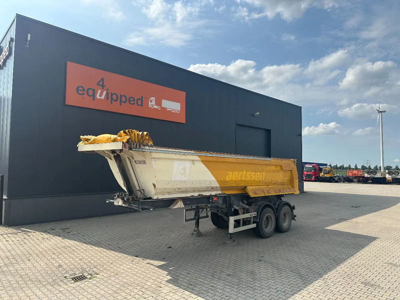 Meiller TR-2 (MHPS 41/2), 26cbm, SAF-discbrakes, STEEL/STEEL - Félpótkocsi billenőplatós: 1 kép. Meiller TR-2 (MHPS 41/2), 26cbm, SAF-discbrakes, STEEL/STEEL - Félpótkocsi billenőplatós: 1 kép.