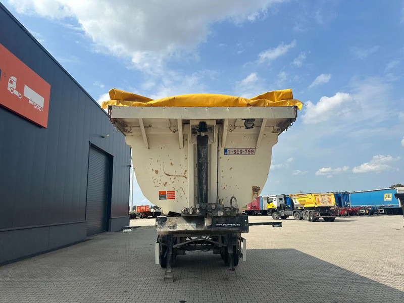 Félpótkocsi billenőplatós Meiller TR-2 (MHPS 41/2) / 26cbm / SAF discbrakes / STEEL-STEEL: 8 kép.