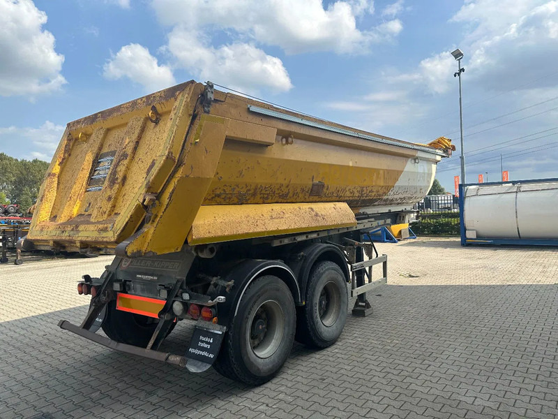 Meiller TR-2 (MHPS 41/2), 26cbm, SAF-discbrakes, STEEL/STEEL - Félpótkocsi billenőplatós: 4 kép. Meiller TR-2 (MHPS 41/2), 26cbm, SAF-discbrakes, STEEL/STEEL - Félpótkocsi billenőplatós: 4 kép.