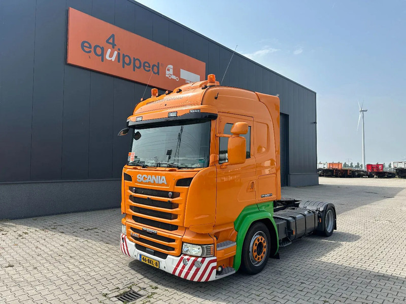 Scania R450 4x2, RETARDER, EURO-6, mega, full air, NL-truck, APK: 02/2026 - Nyergesvontató: 1 kép. Scania R450 4x2, RETARDER, EURO-6, mega, full air, NL-truck, APK: 02/2026 - Nyergesvontató: 1 kép.
