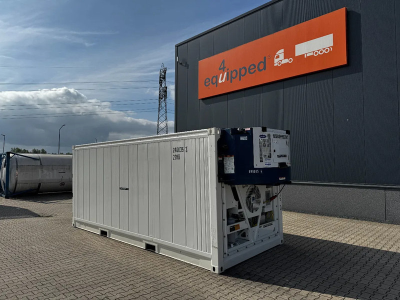 Onbekend NEW (2025) 20FT REEFER CONTAINER (ELECTRIC) THERMOKING WITH 2014 CARRIER DIESEL CLIPGENERATOR - Tengeri konténer: 1 kép. Onbekend NEW (2025) 20FT REEFER CONTAINER (ELECTRIC) THERMOKING WITH 2014 CARRIER DIESEL CLIPGENERATOR - Tengeri konténer: 1 kép.