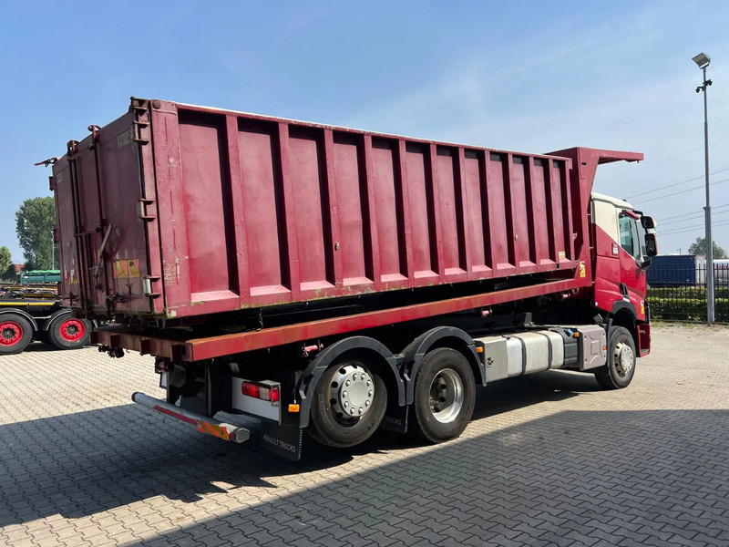 Renault T460 6x2, TIPPING FLATBED + TIPPING BOX (removable), original 251.464km!!! - Billenőplatós teherautó: 4 kép. Renault T460 6x2, TIPPING FLATBED + TIPPING BOX (removable), original 251.464km!!! - Billenőplatós teherautó: 4 kép.
