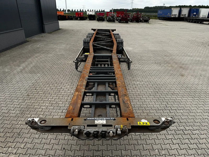 Schmitz Cargobull 45FT HC, Leergewicht: 4.240kg, BPW+Trommel, NL-Chassis - Félpótkocsi cserefelépítményes: 3 kép. Schmitz Cargobull 45FT HC, Leergewicht: 4.240kg, BPW+Trommel, NL-Chassis - Félpótkocsi cserefelépítményes: 3 kép.