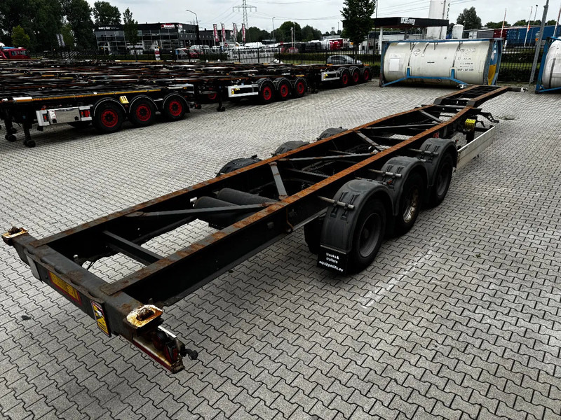 Schmitz Cargobull 45FT HC, Leergewicht: 4.240kg, BPW+Trommel, NL-Chassis - Félpótkocsi cserefelépítményes: 5 kép. Schmitz Cargobull 45FT HC, Leergewicht: 4.240kg, BPW+Trommel, NL-Chassis - Félpótkocsi cserefelépítményes: 5 kép.