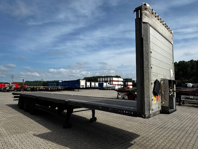 Platós félpótkocsi Schmitz Cargobull Scheibebremsen, galvanisiert, Rungtasschen, NL-Auflieger: 14 kép.