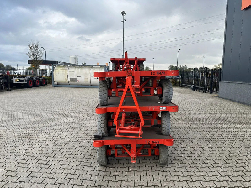 Still + 9x 2016 MAFI double-steered and connectable heavy-duty trailers with 6000kg loading capacity - Platós pótkocsi: 5 kép. Still + 9x 2016 MAFI double-steered and connectable heavy-duty trailers with 6000kg loading capacity - Platós pótkocsi: 5 kép.
