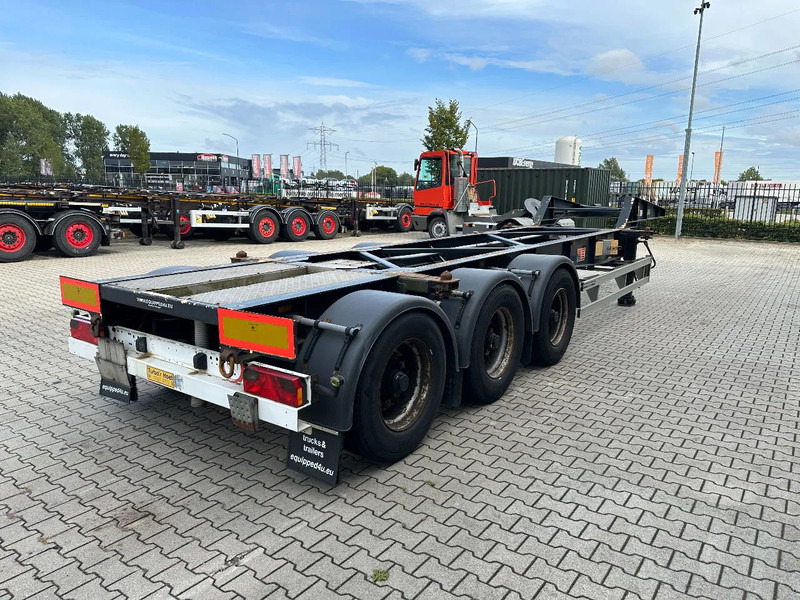 TURBOS HOET Turbo's Hoet 20FT HC GOOSENECK ADR CHASSIS / BPW + DISC / ADR (FL, AT, OX) / NL-trailer / APK / 2x available - Félpótkocsi cserefelépítményes: 3 kép. TURBOS HOET Turbo's Hoet 20FT HC GOOSENECK ADR CHASSIS / BPW + DISC / ADR (FL, AT, OX) / NL-trailer / APK / 2x available - Félpótkocsi cserefelépítményes: 3 kép.