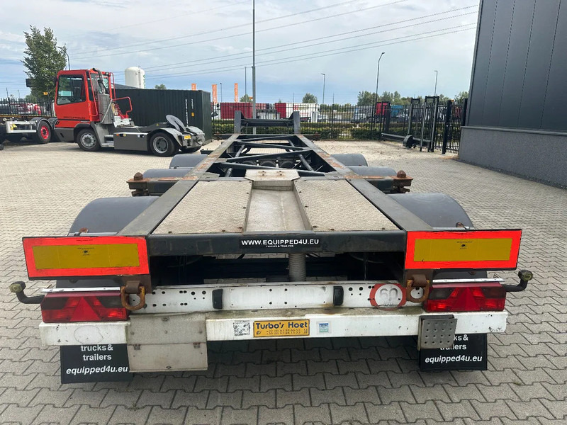 TURBOS HOET Turbo's Hoet 20FT High Cube GOOSENECK ADR CHASSIS / BPW + DISC / ADR (FL, AT, OX) / NL- trailer / APK / 2x available - Félpótkocsi cserefelépítményes: 4 kép. TURBOS HOET Turbo's Hoet 20FT High Cube GOOSENECK ADR CHASSIS / BPW + DISC / ADR (FL, AT, OX) / NL- trailer / APK / 2x available - Félpótkocsi cserefelépítményes: 4 kép.
