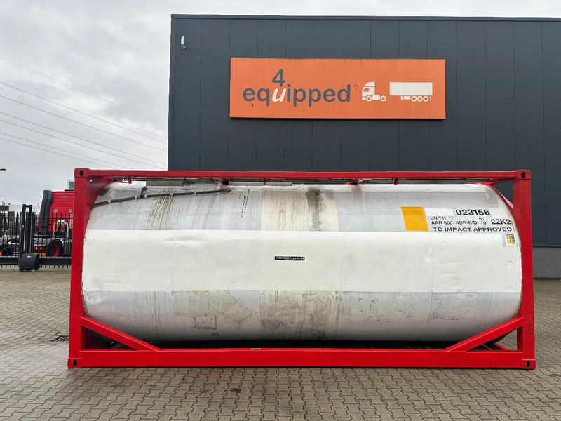 Trencor Containers 20FT ISO 25.000L T11 ADR until 9/2026 - Tároló tartály: 2 kép. Trencor Containers 20FT ISO 25.000L T11 ADR until 9/2026 - Tároló tartály: 2 kép.