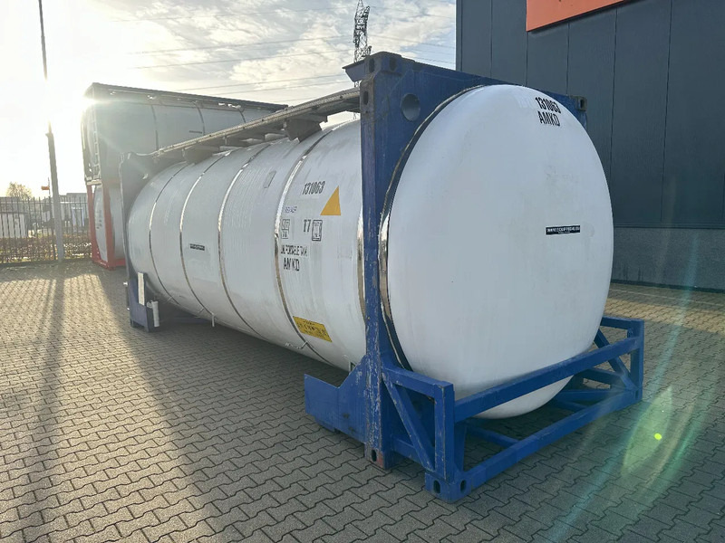 UBH Universal Bulk Handling 20 FT SWAP BODY 31.345L UN Portable T7 valid 5Y test: 04/2028 - Tároló tartály: 4 kép. UBH Universal Bulk Handling 20 FT SWAP BODY 31.345L UN Portable T7 valid 5Y test: 04/2028 - Tároló tartály: 4 kép.