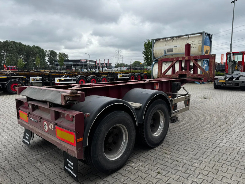 Van Hool 2 AXLE 20FT TIPPING-CHASSIS, TWIN-TIRES, BPW + DRUM, ALCOA - Félpótkocsi cserefelépítményes: 4 kép. Van Hool 2 AXLE 20FT TIPPING-CHASSIS, TWIN-TIRES, BPW + DRUM, ALCOA - Félpótkocsi cserefelépítményes: 4 kép.