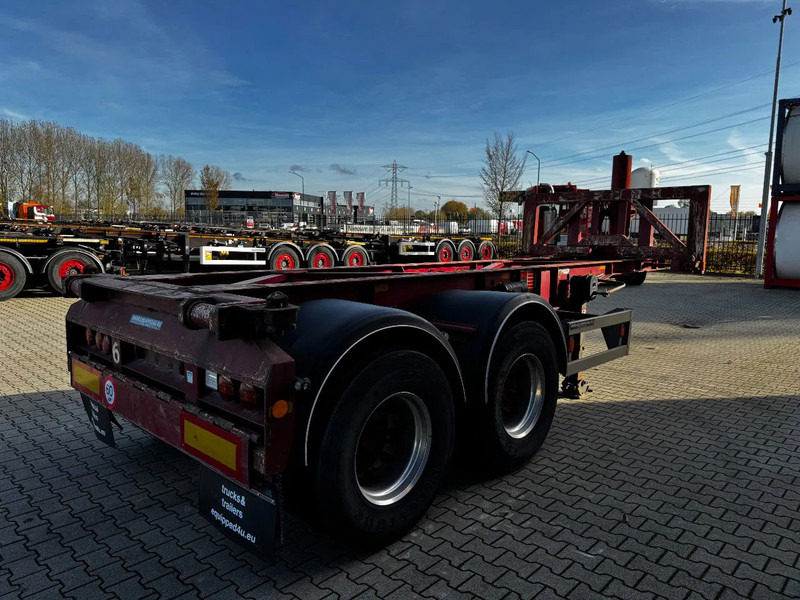 Van Hool 2 AXLE 20FT TIPPING-CHASSIS / TWIN-TIRES / BPW + DRUM / ALCOA / NL-trailer / APK - Félpótkocsi cserefelépítményes: 4 kép. Van Hool 2 AXLE 20FT TIPPING-CHASSIS / TWIN-TIRES / BPW + DRUM / ALCOA / NL-trailer / APK - Félpótkocsi cserefelépítményes: 4 kép.