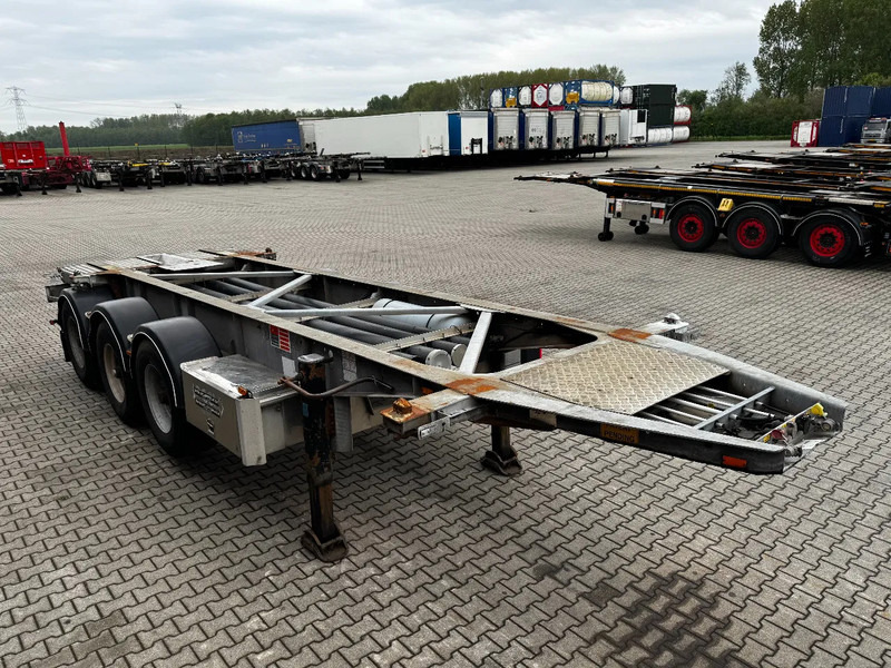 Van Hool 20FT /20FT SWAP ADR (EX/II, EX/III, FL, OX, AT), BPW, disc brakes, liftaxle, galvanized, ALCOA, NL-Chassis, empty weight 3.300KG - Félpótkocsi cserefelépítményes: 5 kép. Van Hool 20FT /20FT SWAP ADR (EX/II, EX/III, FL, OX, AT), BPW, disc brakes, liftaxle, galvanized, ALCOA, NL-Chassis, empty weight 3.300KG - Félpótkocsi cserefelépítményes: 5 kép.