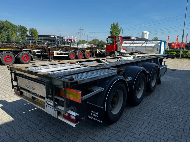 Van Hool 20FT/30FT, ADR (EX/II, EX/III, FL, AT), BPW + drum, ALCOA, galvanized, liftaxle, NL-Chassis, 80% tyres - Félpótkocsi cserefelépítményes: 4 kép. Van Hool 20FT/30FT, ADR (EX/II, EX/III, FL, AT), BPW + drum, ALCOA, galvanized, liftaxle, NL-Chassis, 80% tyres - Félpótkocsi cserefelépítményes: 4 kép.