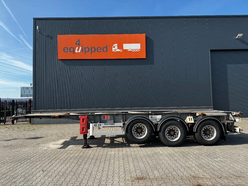 Van Hool 20FT/30FT, ADR (EX/II, EX/III, FL, AT), BPW + drum, ALCOA, galvanized, liftaxle, NL-Chassis - Félpótkocsi cserefelépítményes: 2 kép. Van Hool 20FT/30FT, ADR (EX/II, EX/III, FL, AT), BPW + drum, ALCOA, galvanized, liftaxle, NL-Chassis - Félpótkocsi cserefelépítményes: 2 kép.