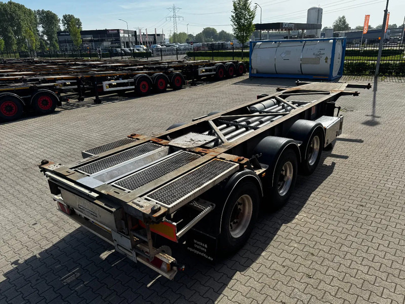 Van Hool 20FT/30FT, ADR (EX/II, EX/III, FL, AT), BPW + drum, ALCOA, galvanized, liftaxle, NL-Chassis - Félpótkocsi cserefelépítményes: 4 kép. Van Hool 20FT/30FT, ADR (EX/II, EX/III, FL, AT), BPW + drum, ALCOA, galvanized, liftaxle, NL-Chassis - Félpótkocsi cserefelépítményes: 4 kép.