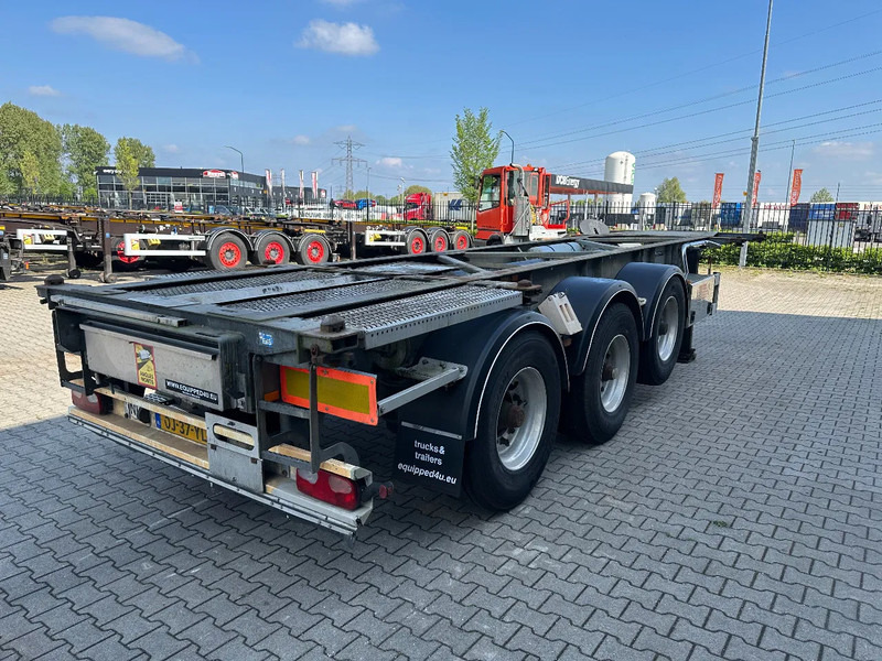 Van Hool 20FT/30FT, ADR (EX/II, EX/III, FL, AT), BPW + drum, ALCOA, galvanized, liftaxle, NL-Chassis - Félpótkocsi cserefelépítményes: 3 kép. Van Hool 20FT/30FT, ADR (EX/II, EX/III, FL, AT), BPW + drum, ALCOA, galvanized, liftaxle, NL-Chassis - Félpótkocsi cserefelépítményes: 3 kép.