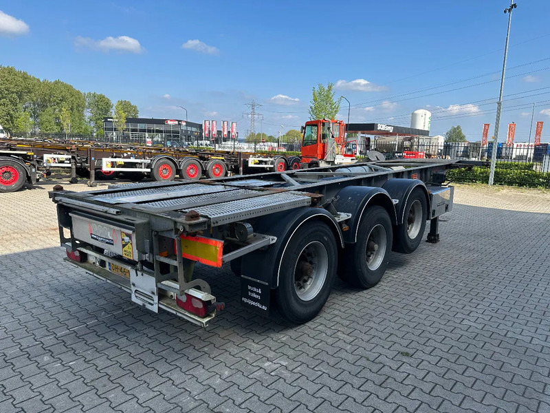 Van Hool 20FT/30FT, ADR (EX/II, EX/III, FL, OX, AT), BPW + drum, ALCOA, galvanized, liftaxle, NL-Chassis - Félpótkocsi cserefelépítményes: 3 kép. Van Hool 20FT/30FT, ADR (EX/II, EX/III, FL, OX, AT), BPW + drum, ALCOA, galvanized, liftaxle, NL-Chassis - Félpótkocsi cserefelépítményes: 3 kép.