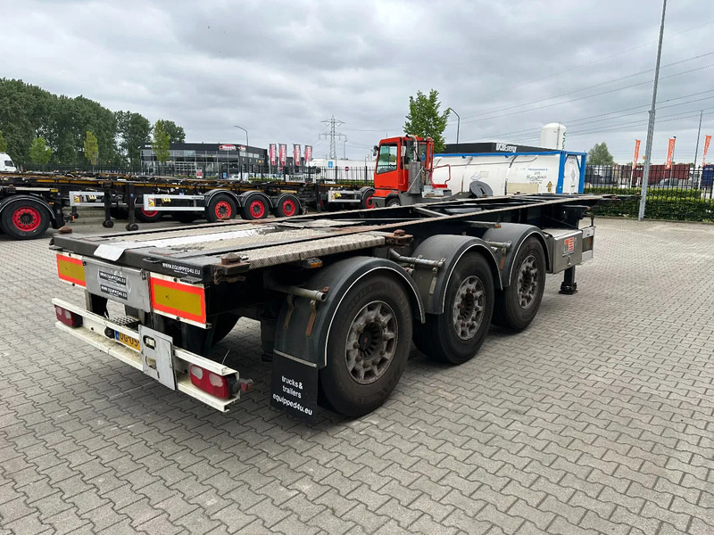 Van Hool 20FT/30FT, ADR (EX/II, EX/III, FL, OX AT), SAF + disc, liftaxle, NL-Chassis - Félpótkocsi cserefelépítményes: 3 kép. Van Hool 20FT/30FT, ADR (EX/II, EX/III, FL, OX AT), SAF + disc, liftaxle, NL-Chassis - Félpótkocsi cserefelépítményes: 3 kép.