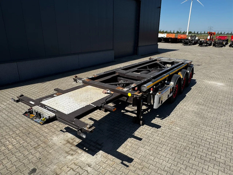 Van Hool 20FT, 66°/380V Tipping-chassis, ADR (EX/II, EX/III, FL, AT), SAF, 2 liftaxles, MOT - Félpótkocsi billenőplatós: 5 kép. Van Hool 20FT, 66°/380V Tipping-chassis, ADR (EX/II, EX/III, FL, AT), SAF, 2 liftaxles, MOT - Félpótkocsi billenőplatós: 5 kép.