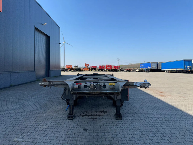Van Hool 20FT ADR (EX/II, EX/III, FL, AT), SAF + DISC, empty weight: 2.990kg, galvanized, SAF Intradisc, NL-Chassis, ALCOA - Félpótkocsi cserefelépítményes: 5 kép. Van Hool 20FT ADR (EX/II, EX/III, FL, AT), SAF + DISC, empty weight: 2.990kg, galvanized, SAF Intradisc, NL-Chassis, ALCOA - Félpótkocsi cserefelépítményes: 5 kép.