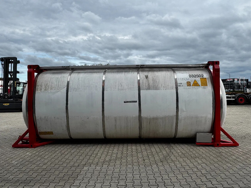 Van Hool 20FT SWAP BODY 30.800L, IMO-4, 5Y/CSC-inspection: 03-2028 - Tartály konténer: 3 kép. Van Hool 20FT SWAP BODY 30.800L, IMO-4, 5Y/CSC-inspection: 03-2028 - Tartály konténer: 3 kép.