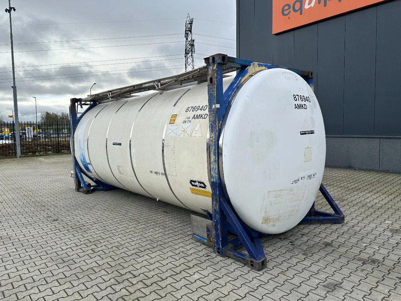 Van Hool 20FT SWAPBODY 30.900L, UN PORTABLE T11, 5Y inspection: 05-2028 - Tároló tartály: 4 kép. Van Hool 20FT SWAPBODY 30.900L, UN PORTABLE T11, 5Y inspection: 05-2028 - Tároló tartály: 4 kép.