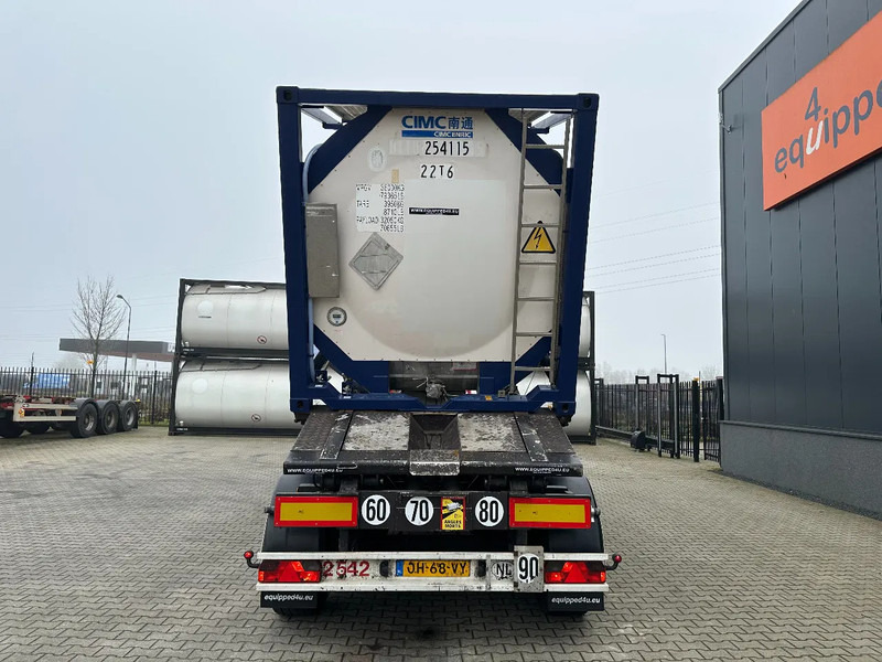 Van Hool 20FT Tipping-chassis, ADR (EX/II, EX/III, FL, AT), SAF, 2 liftaxles - Félpótkocsi cserefelépítményes: 5 kép. Van Hool 20FT Tipping-chassis, ADR (EX/II, EX/III, FL, AT), SAF, 2 liftaxles - Félpótkocsi cserefelépítményes: 5 kép.
