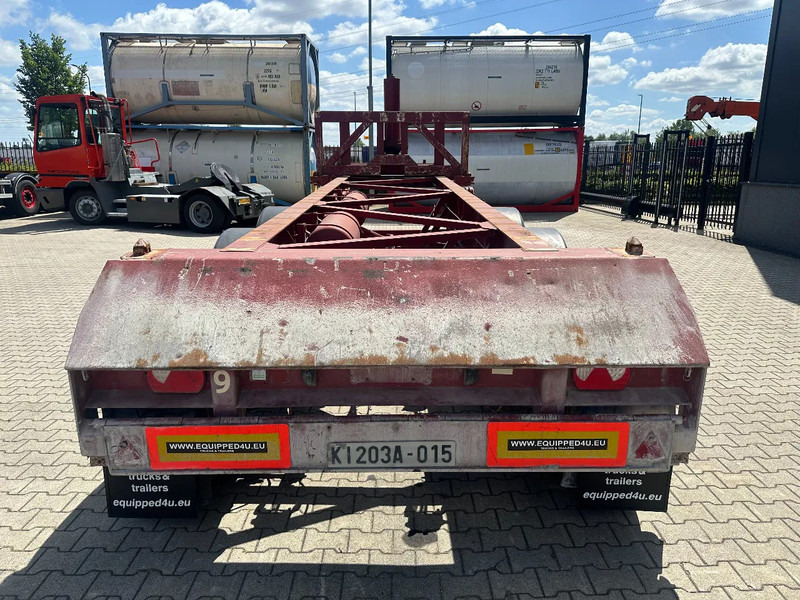 Van Hool 3 AXLE 20FT TIPPING-CHASSIS, BPW + DRUMBRAKES - Félpótkocsi cserefelépítményes: 4 kép. Van Hool 3 AXLE 20FT TIPPING-CHASSIS, BPW + DRUMBRAKES - Félpótkocsi cserefelépítményes: 4 kép.