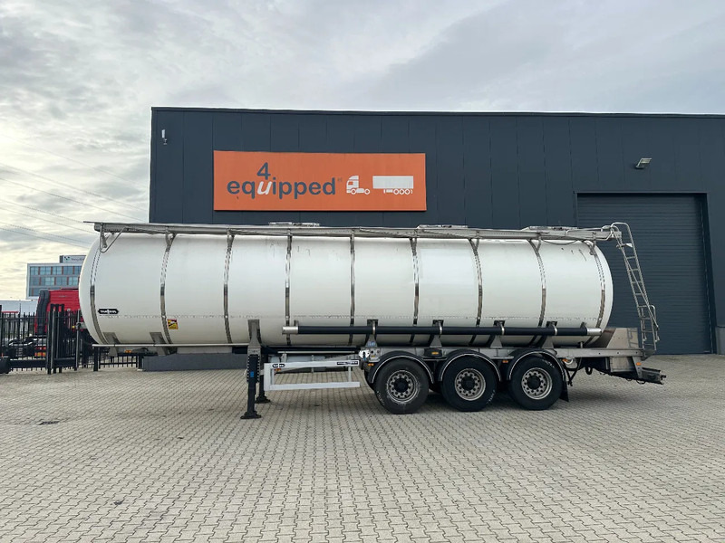 Van Hool FOOD / 39.000L / 3-COMP / INOX / NL-trailer / APK: 04/2026 - Tartályos félpótkocsi: 3 kép. Van Hool FOOD / 39.000L / 3-COMP / INOX / NL-trailer / APK: 04/2026 - Tartályos félpótkocsi: 3 kép.