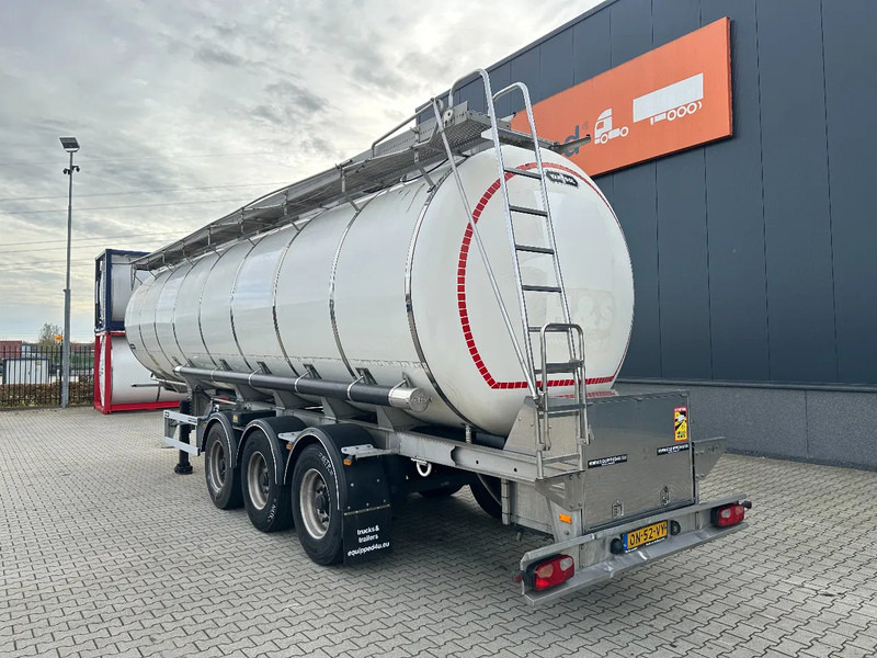 Van Hool FOOD / 39.000L / 3-COMP / INOX / NL-trailer / APK: 04/2026 - Tartályos félpótkocsi: 4 kép. Van Hool FOOD / 39.000L / 3-COMP / INOX / NL-trailer / APK: 04/2026 - Tartályos félpótkocsi: 4 kép.