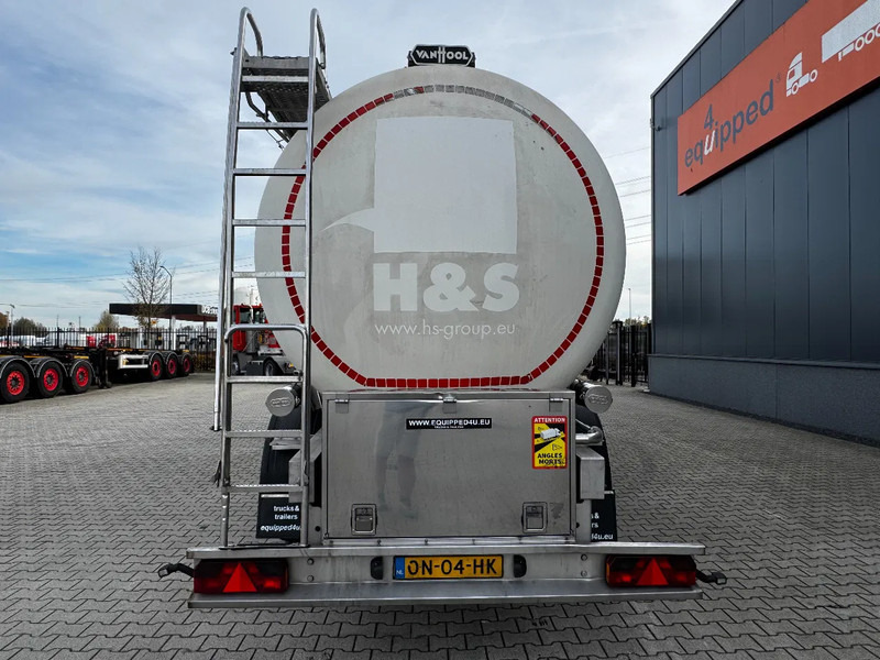 Van Hool LEBENSMITTEL / RVS Rahmen / Leergewicht: 5.860kg / 29.500L / 1-Kammer+ 1 Schwallwand / Scheibebremse / NL / APK 02-2026 - Tartályos félpótkocsi: 5 kép. Van Hool LEBENSMITTEL / RVS Rahmen / Leergewicht: 5.860kg / 29.500L / 1-Kammer+ 1 Schwallwand / Scheibebremse / NL / APK 02-2026 - Tartályos félpótkocsi: 5 kép.