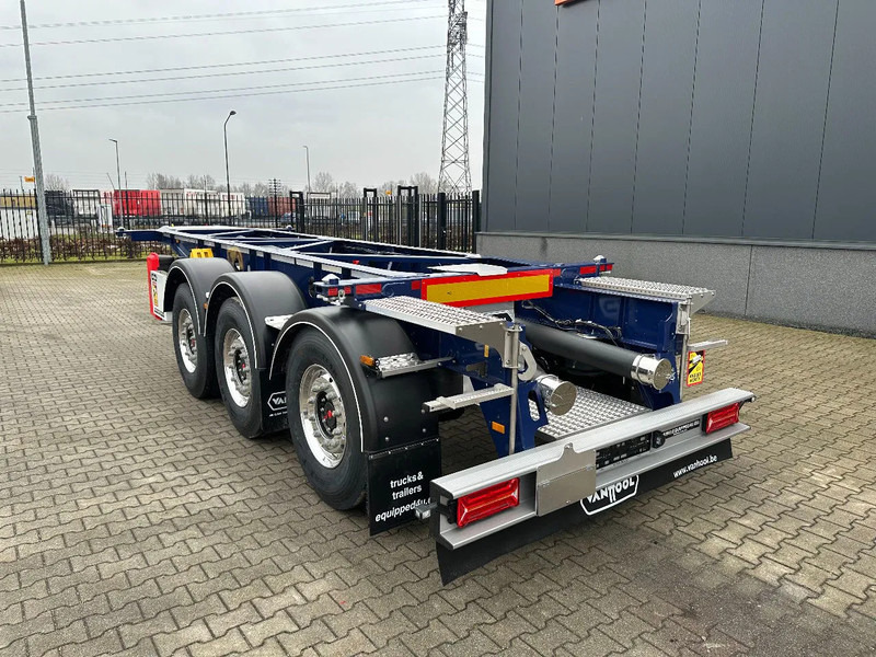 Van Hool NEW / DIRECT AVAILABLE 20FT / 20FT SWAP ADR-CHASSIS, DISCBRAKES, 3x available, ALU WHEELS - Félpótkocsi cserefelépítményes: 5 kép. Van Hool NEW / DIRECT AVAILABLE 20FT / 20FT SWAP ADR-CHASSIS, DISCBRAKES, 3x available, ALU WHEELS - Félpótkocsi cserefelépítményes: 5 kép.