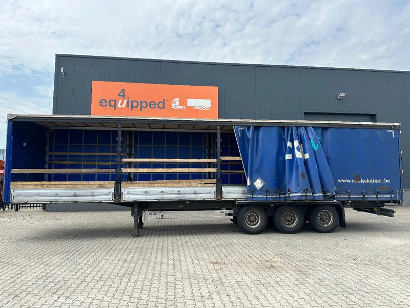Van Hool verzinkt, BPW + Trommelbremsen, alu Bordwände, Code-XL, 10x vorhanden - Ponyvás félpótkocsi: 3 kép. Van Hool verzinkt, BPW + Trommelbremsen, alu Bordwände, Code-XL, 10x vorhanden - Ponyvás félpótkocsi: 3 kép.