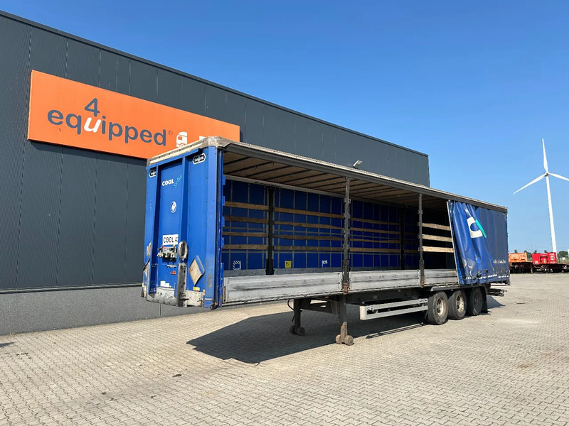 Van Hool verzinkt, BPW + Trommelbremsen, alu Bordwände, Code-XL, 10x vorhanden - Ponyvás félpótkocsi: 2 kép. Van Hool verzinkt, BPW + Trommelbremsen, alu Bordwände, Code-XL, 10x vorhanden - Ponyvás félpótkocsi: 2 kép.