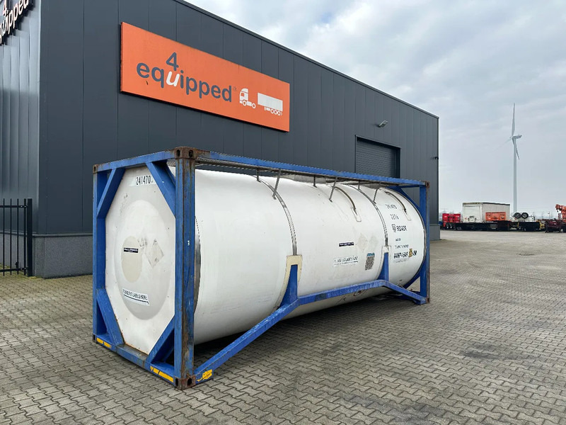 Welfit Oddy 20FT ISO, 23.910L / 1-COMP. , T11, valid 5Y inspection till 03/2026 - Tároló tartály: 1 kép. Welfit Oddy 20FT ISO, 23.910L / 1-COMP. , T11, valid 5Y inspection till 03/2026 - Tároló tartály: 1 kép.