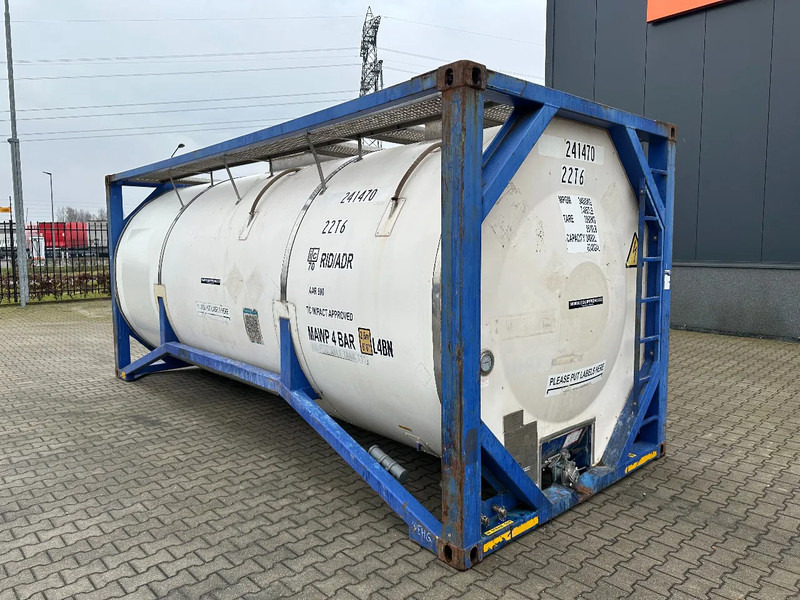 Welfit Oddy 20FT ISO, 23.910L / 1-COMP. , T11, valid 5Y inspection till 03/2026 - Tároló tartály: 3 kép. Welfit Oddy 20FT ISO, 23.910L / 1-COMP. , T11, valid 5Y inspection till 03/2026 - Tároló tartály: 3 kép.