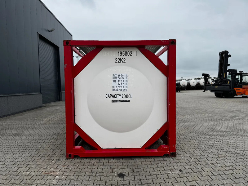 Welfit Oddy 20FT ISO, 24.990L / 1-COMP / 3 BAFFELS / T11 / 22K2 / 4 manholes / 5Y- + CSC-inspection valid until 04/2028 - Tároló tartály: 5 kép. Welfit Oddy 20FT ISO, 24.990L / 1-COMP / 3 BAFFELS / T11 / 22K2 / 4 manholes / 5Y- + CSC-inspection valid until 04/2028 - Tároló tartály: 5 kép.