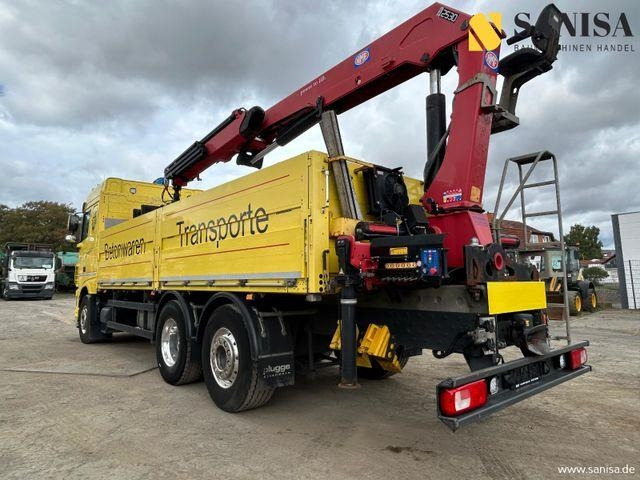 DAF XF 480/HMF 2530 L-CR Kran/Lenk/Lift/Baustoff - Darus autó: 4 kép. DAF XF 480/HMF 2530 L-CR Kran/Lenk/Lift/Baustoff - Darus autó: 4 kép.