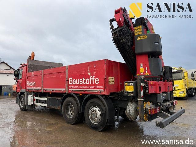 Mercedes-Benz Actros 2541/Kran/PK 34002-SH E/FlyJib/Funk/31Met - Platós teherautó: 5 kép. Mercedes-Benz Actros 2541/Kran/PK 34002-SH E/FlyJib/Funk/31Met - Platós teherautó: 5 kép.