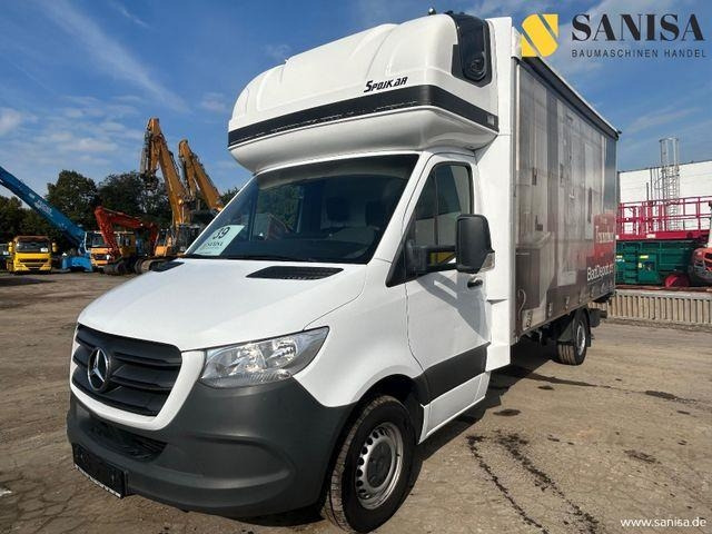 Mercedes-Benz Sprinter 317/LBW/Schlafkabine/Euro 6D - Ponyvás teherautó: 1 kép. Mercedes-Benz Sprinter 317/LBW/Schlafkabine/Euro 6D - Ponyvás teherautó: 1 kép.