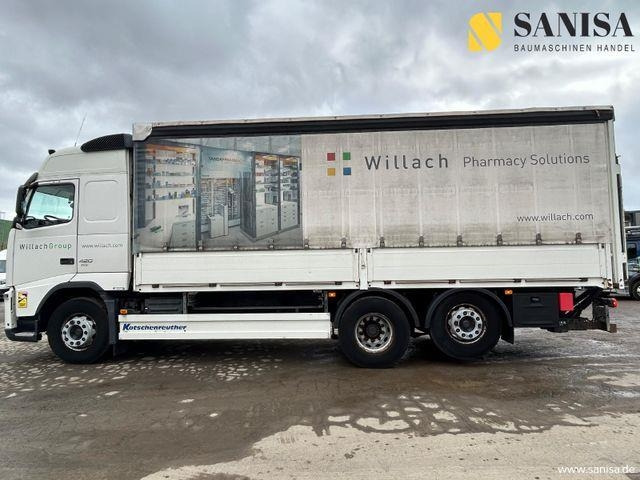 VOLVO FH 420/Edscha/Schiebe/Globetrotter/Airtube - Ponyvás teherautó: 4 kép. VOLVO FH 420/Edscha/Schiebe/Globetrotter/Airtube - Ponyvás teherautó: 4 kép.