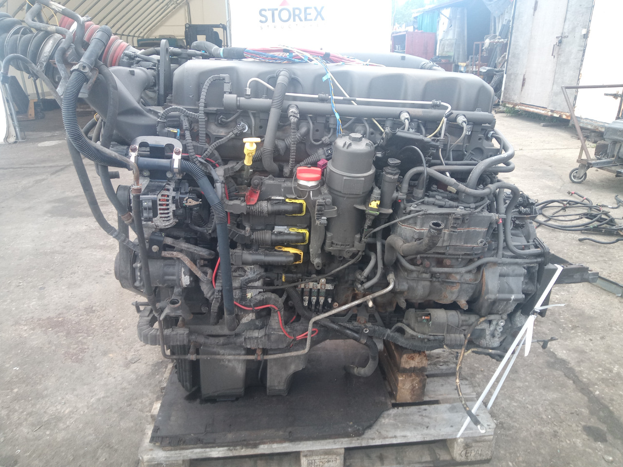 Daf XF106 - Motor: 1 kép. Daf XF106 - Motor: 1 kép.